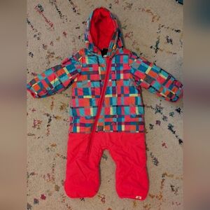 Roxy Black and Red Snowsuit